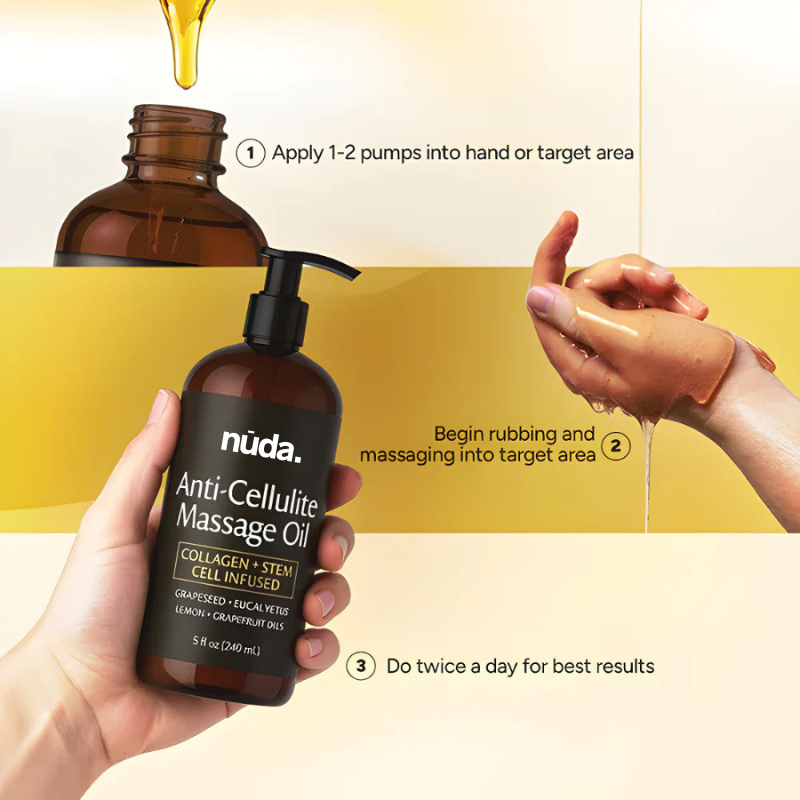 nūda.® Anti Cellulite Massage Oil