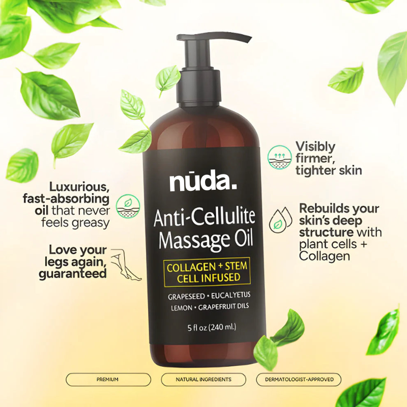 nūda.® Anti Cellulite Massage Oil