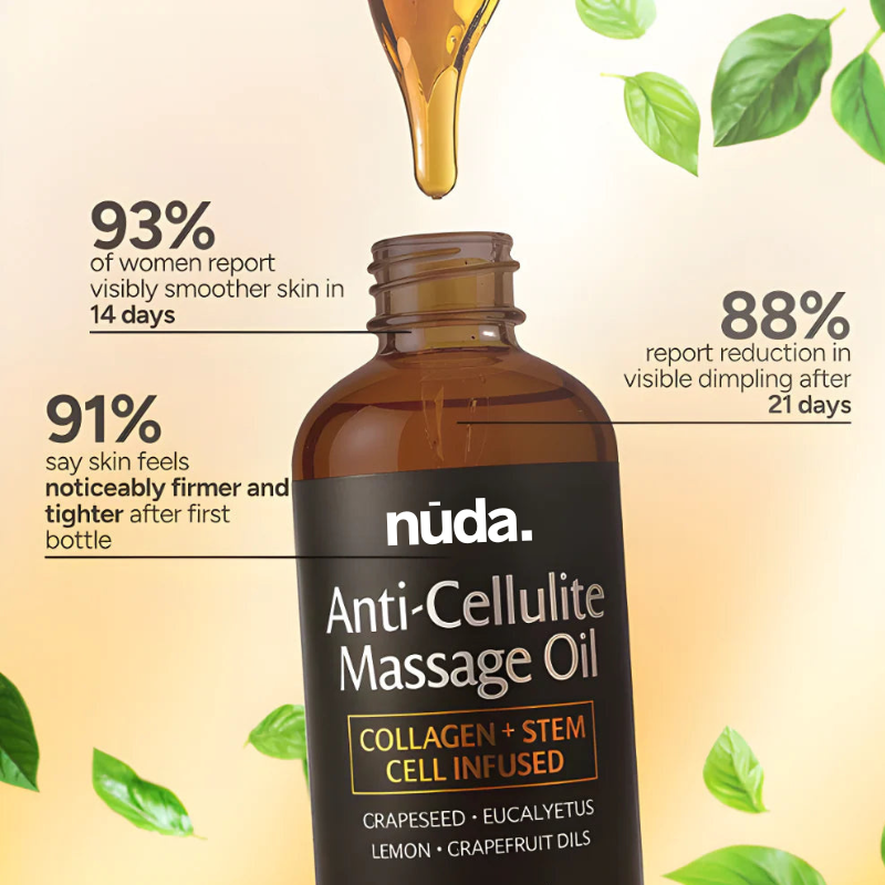 nūda.® Anti Cellulite Massage Oil