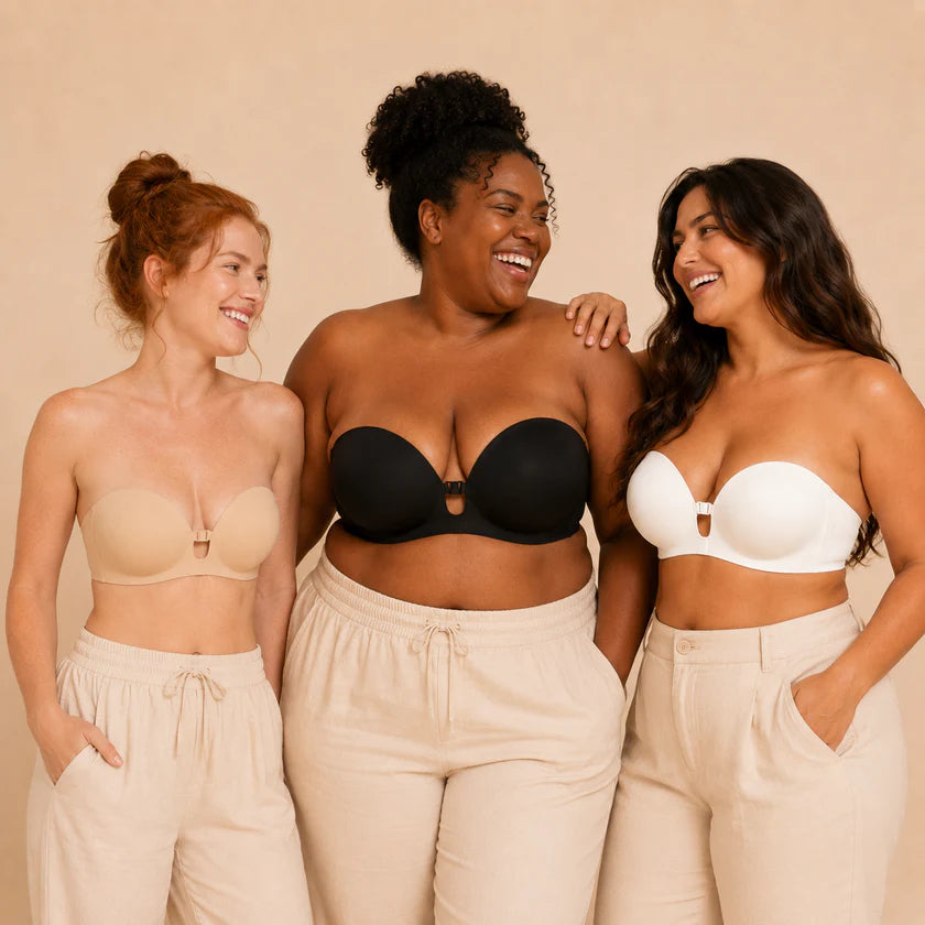 nūda™ Front-Closure Strapless Push-Up Bra