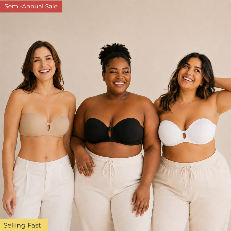 nūda™ Front-Closure Strapless Push-Up Bra