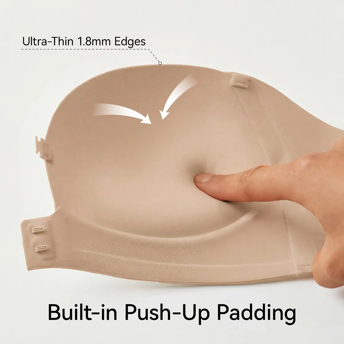 nūda™ Front-Closure Strapless Push-Up Bra