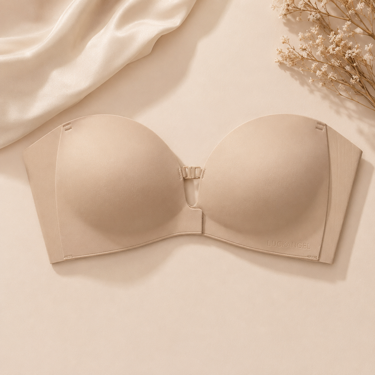 nūda™ Front-Closure Strapless Push-Up Bra