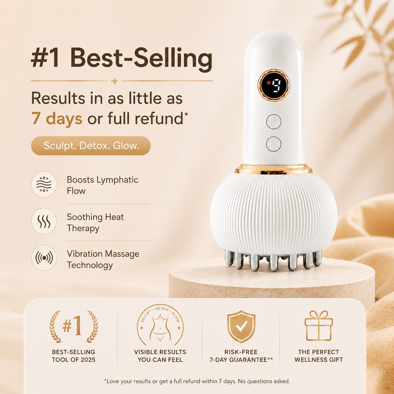 nūda.™ Body Sculpting & Lymphatic Drainage Tool