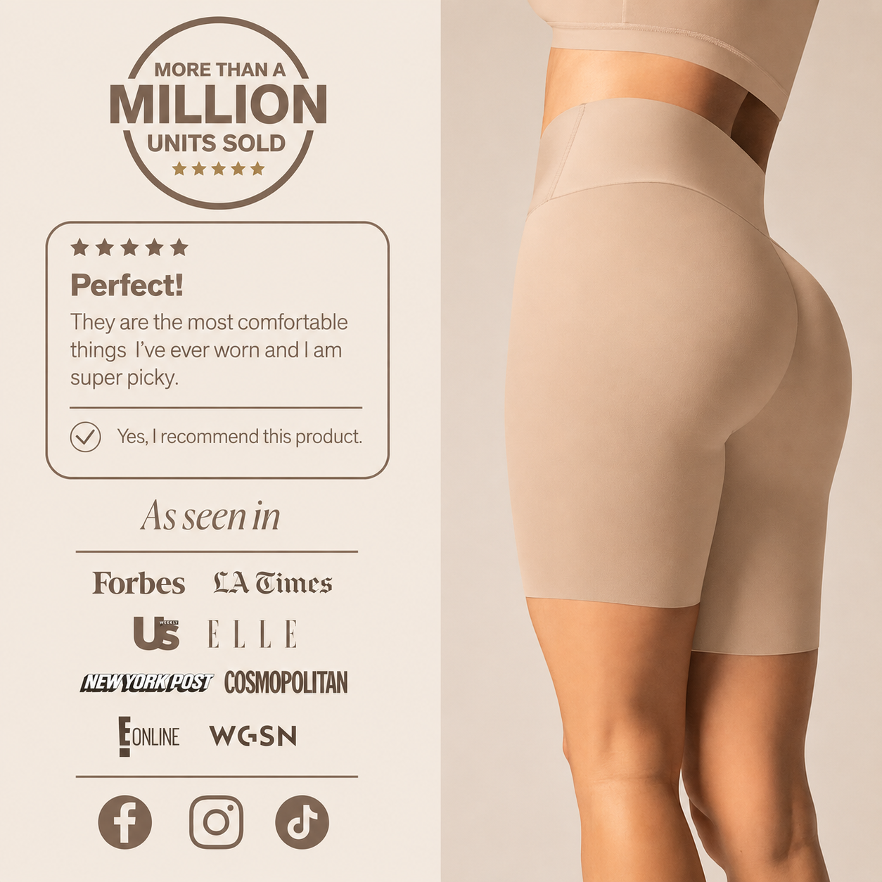 Tuck-N-Lift Seamless Slip Short